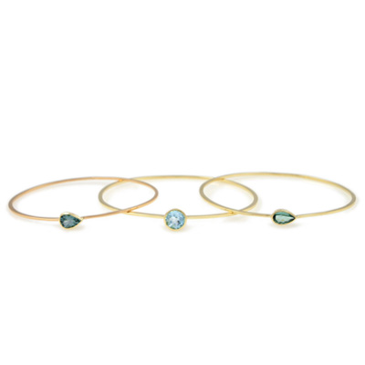 18ct yellow gold bangles